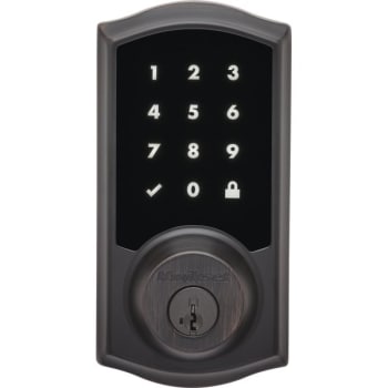 Image for Kwikset® 919 Touchpad Tustin Lever Touchscreen Smart Lock with SmartKey Security™ (Venetian Bronze) from HD Supply