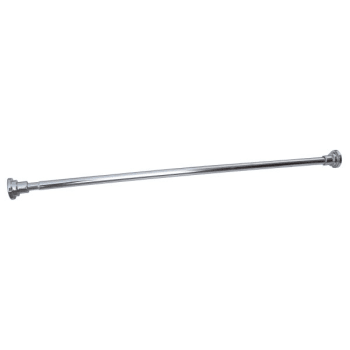 Design House® 42-76 in. Adjustable Shower Rod (Polished Chrome)