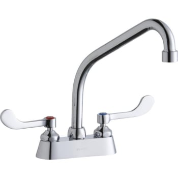 Image for Elkay® Bathroom Faucet, 1.5 Gpm, 6.5" Spout, 4" Center, Chrome, 2 Handles from HD Supply