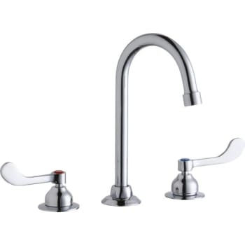 Image for Elkay® Food Service Faucet, 1.5 Gpm, 8" Center, Chrome, 2 Handles from HD Supply