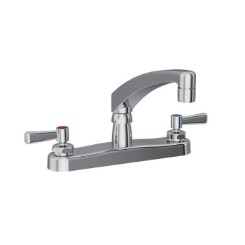 Image for Elkay® Food Service Faucet, 1.5 Gpm, 8" Center, Chrome, 2 Handles from HD Supply