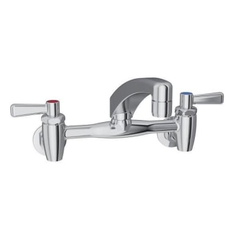Image for Elkay® Food Service Faucet, 1.5 Gpm, 8" Center, Chrome, 2 Handles from HD Supply