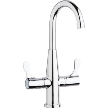 Image for Elkay® Scrub/handwash Bar Faucet, 1.5 Gpm, Chrome, 2 Handles from HD Supply