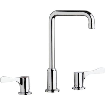 Image for Elkay® Food Service Faucet, 1.5 GPM, 4" Center, Chrome, 2 Handles from HD Supply