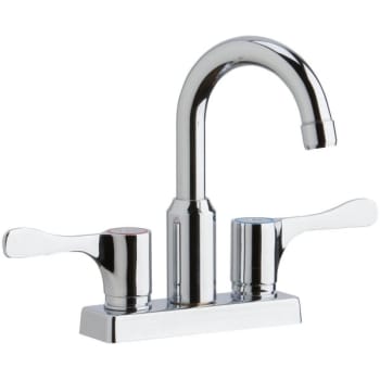 Image for Elkay® Scrub/handwash Bar Faucet, 1.5 Gpm, 4" Center, Chrome, 2 Handles from HD Supply