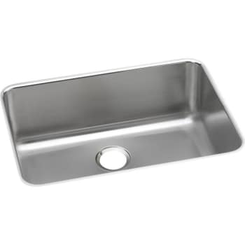 Image for Elkay® Single Bowl Stainless Steel Undermount Sink 26-1/2 x 18-1/2 x 10" from HD Supply