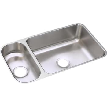 Image for Elkay® Double Bowl Stainless Steel Undermount Sink 32-1/4 x 18-1/4 x 7-3/4" from HD Supply