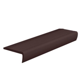 Image for Roppe 9ft Profile #01 Series Brown Rubber Nosing from HD Supply