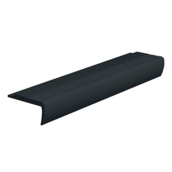 Image for Roppe 9ft Profile #07 Series Black Rubber Nosing from HD Supply