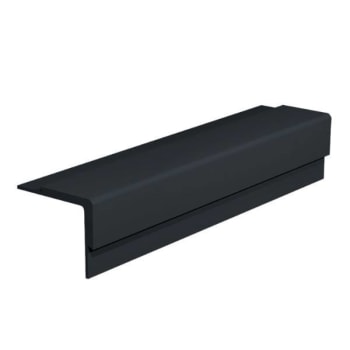Image for Roppe 9ft Profile #16 Series Black Rubber Nosing from HD Supply