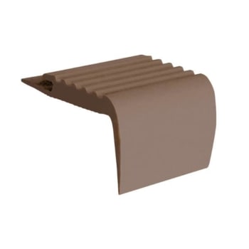 Image for Roppe 9ft Profile #17 Series Toffee Rubber Nosing from HD Supply