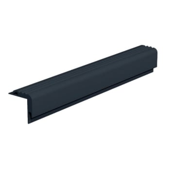Image for ROPPE 12FT Profile #206 Series Black Vinyl Nosing from HD Supply