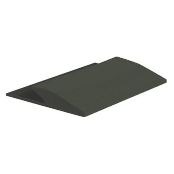 Image for Roppe 12ft Profile #169 Series Black Brown Vinyl Reducer from HD Supply