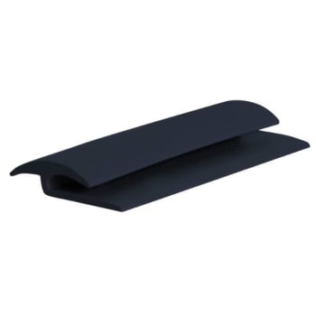 Image for Roppe 12ft Profile #159 Series Black Vinyl Joiner from HD Supply