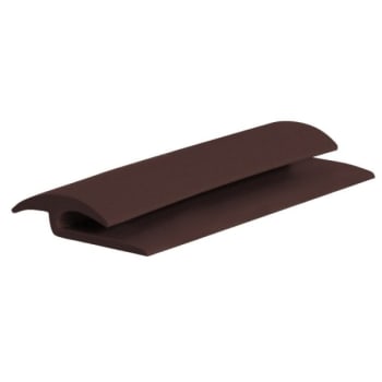 Image for ROPPE 12FT Profile #159 Series Brown Vinyl Joiner from HD Supply
