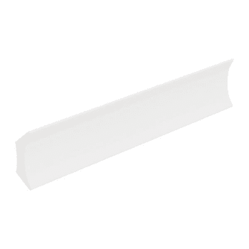 Image for Roppe 20 Ft Profile #167 Series Snow Vinyl Fillet Strip from HD Supply