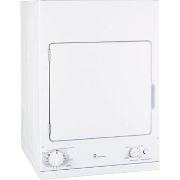 Image for GE® Spacemaker® 3.6 Cu. Ft. 240v Stackable Front Load Compact Electric Dryer from HD Supply