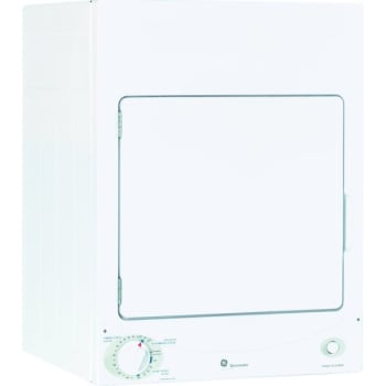 Image for GE® 3.6 cu.ft. Electric Dryer, 120 Volt, 3 Cycles, White from HD Supply