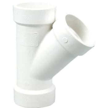 Image for Nibco 3 In. X 3 In. X 1-1/2 In. PVC Hub X Hub X Hub Wye Fitting from HD Supply