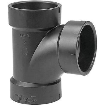 Image for Nibco 3 In. ABS DWV All Hub Sanitary Tee from HD Supply
