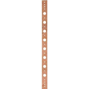 Water-Tite Sure-Tite 20 In. 16-Gauge Steel Support Bracket 1/2 In. Holes (Copper-Plated)