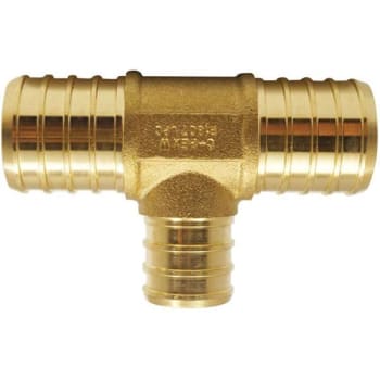 Image for Apollo 1 In. X 1 In. X 3/4 In. Brass PEX-B Barb Reducing Tee from HD Supply