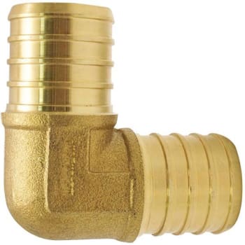 Image for Apollo 1 In. Brass PEX-B Barb 90-Degree Elbow from HD Supply