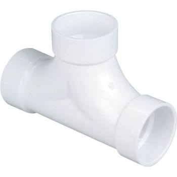 Image for Nibco 3 In. PVC DWV All-Hub 2-Way Cleanout Tee from HD Supply