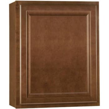 Image for Hampton Bay 24 In. W X 12 In. D X 30 In. H Cognac Assembled Wall Kitchen Cabinet from HD Supply