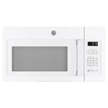 GE® 1.6 Cu. Ft. Over The Range Microwave With Recirculating Venting In White