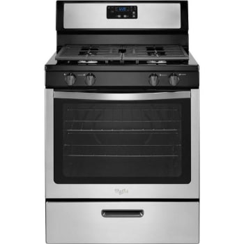 Image for Whirlpool® 30" Gas Range W/ Oven Window, 5.1 Cu Ft In Stainless Steel from HD Supply