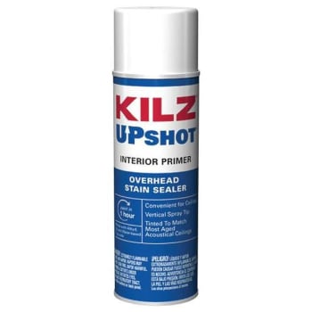 Image for Kilz Upshot 10 Oz. White Overhead Oil-Based Interior Primer Spray Stain Sealer from HD Supply
