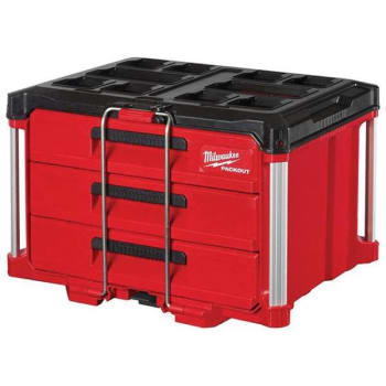 Image for Milwaukee Packout 22 In. Modular 3-Drawer Tool Box W/ Metal Reinforced Corners from HD Supply