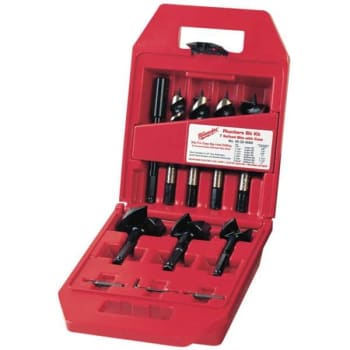 Image for Milwaukee 7-Piece Selfeed High-Speed Steel Wood Boring Bit Set from HD Supply