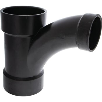 Image for Nibco 3 In. X 3 In. X 2 In. ABS DWV All Hub Long-Radius Sanitary Tee from HD Supply