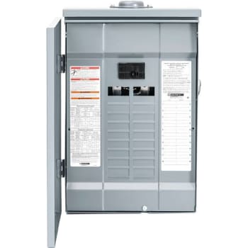 Image for Square D Homeline 100a 20-Space 40-Circuit Outdoor Main Breaker Load Center from HD Supply