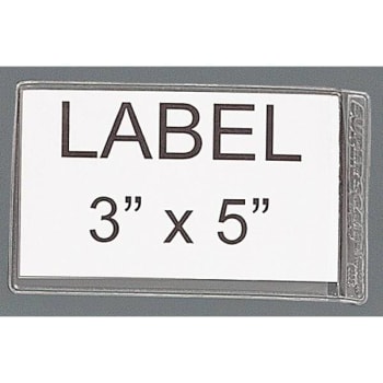 Image for Quantum Storage Systems Adhesive Label Holder And Inserts, 3" X 5", 24 Included from HD Supply