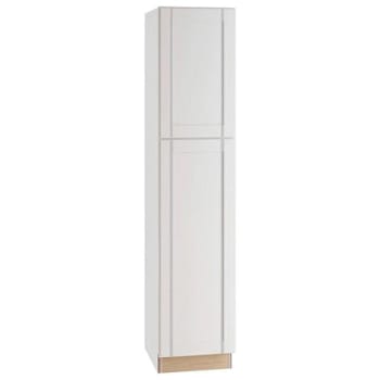 Mill'S Pride Richmond Shaker Rta Pantry Cabinet, Verona White, 18"X84"X24"