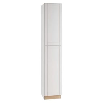 Mill'S Pride Richmond Shaker Rta Pantry Cabinet, Verona White, 18"X96"X24"