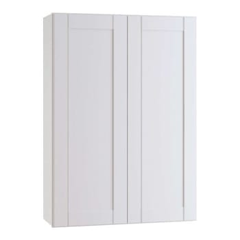 Image for Mill'S Pride Richmond Shaker Ready To Assemble Wall Cabinet, Double, Verona White, 30"X42"X12" from HD Supply