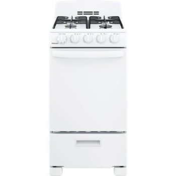 Image for Hotpoint® 20" Gas Range w/ Electronic Ignition, 2.3 Cu Ft in White from HD Supply