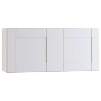 Image for Mill'S Pride Richmond Shaker Rta Wall Cabinet, Double, Verona White, 24"X12"X12" from HD Supply
