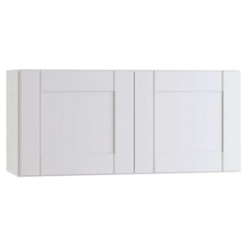 Image for Mill'S Pride Richmond Shaker Rta Wall Cabinet, Double, Verona White, 24"X18"X12" from HD Supply