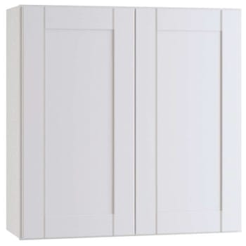 Image for Mill'S Pride Richmond Shaker Rta Wall Cabinet, Double, Verona White, 24"X36"X12" from HD Supply