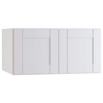 Image for Mill'S Pride Richmond Shaker Rta Wall Cabinet, Double, Verona White, 30"X24"X12" from HD Supply