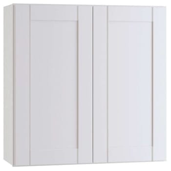 Image for Mill'S Pride Richmond Shaker Rta Wall Cabinet, Double, Verona White, 30"X30"X12" from HD Supply