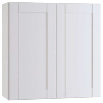 Image for Mill'S Pride Richmond Shaker Rta Wall Cabinet, Double, Verona White, 36"X30"X12" from HD Supply
