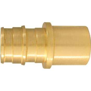 Apollo PEX-A Barb Male Sweat Adapter, 3/4" X 3/4", Brass