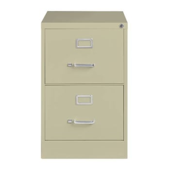 Image for Hirsh 26.5" Deep 2 Drawer Legal Width Commercial Vertical File Cabinet, Putty from HD Supply
