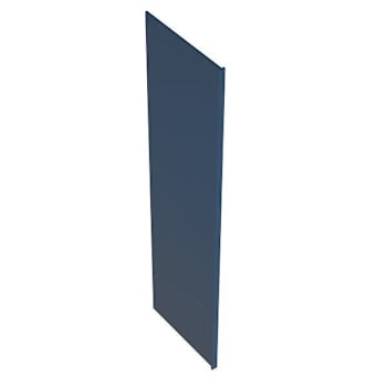 Mill'S Pride Richmond Refrigerator End Panel, Valencia Blue, 24"X96"X1.5"